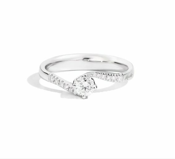 Anello Recarlo Donna Anniversary in Oro bianco Diamante 0.45 Ct R01SP195/045VS-14 - R01SP195/045VS-14